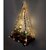 Khush Its Amazing Plant Macrame Hanger Shelf Indoor Hanging Planter Shelf Plant Hanger Shelf Boho Home Decor Cotton Rope with LED Light (Black)