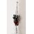 Khush Its Amazing Plant Macrame Knotting Port Hanger Shelf Indoor Hanging Planter Shelf Plant Hanger Shelf Boho Home Decor Cotton Rope