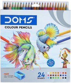 Doms Smart Color Pencil Kit For Kids Stationery Supplies-Pack Of 10