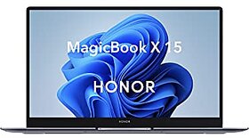 Honor MagicBook X 15 Intel Core i3-10110U / 15.6 inch (39.62 cm) FHD IPS Anti-Glare Thin and Light Laptop (8GB/256GB PCIe SSD/Windows 10/Aluminium Metal Body/1.56Kg) Silver (BohrBR-WAI9A)