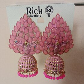 Elite Trendy Peacock earrings  Studs