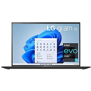 LG Gram 16 Intel Evo 11th Gen i5 Thin , Light Laptop 2K+ IPS 16:10 Display 8 GB RAM/ 512 GB SSD/ Windows 11 / Iris Xe Graphics/ Thunderbolt 4 USC -C x 2 / 1.19 kg Black/ 3Yr Warranty 16Z90P LG Gram 16 Intel Evo 11th Gen i5 Thin , Light Laptop 2K+ IPS 16:10 Display 8 GB RAM/ 512 GB SSD/ Windows 11 / Iris Xe Graphics/ Thunderbolt 4 USC -C x 2 / 1.19 kg Black/ 3Yr Warranty 16Z90P