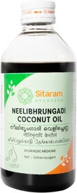 Sitaram Ayurveda Neelibhrungadi Coconut Oil 200ml
