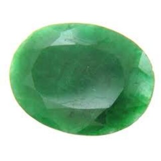                       Durga Gems Emerald Stone Original 6.50 Ratti Natural Certified Colombian Quality Loose Precious Panna Gemstone                                              