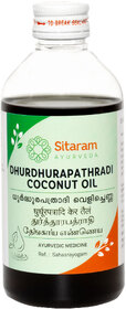 Sitaram Ayurveda Dhurdhurapathradi Coconut Oil 200ml