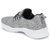 DzVR Grey Mesh Light Weight Running Sports Shoes For Men