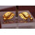 S L Gold 1 Gram Micro Plated Tulips Design Earring E26