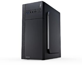 FINGERS QuadroTower Computer Case (Full-ATX PC Cabinet with 4 USB Ports  Multi-tasking with SMPS bundled)