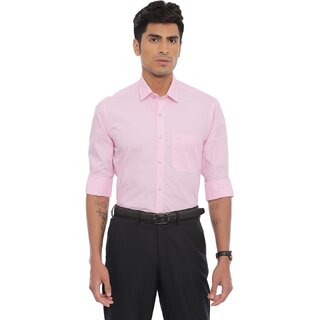                       Ariser Men Solid Formal Pink Shirt ()                                              