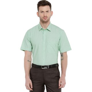                       Ariser Men Solid Formal Light Green Shirt ()                                              