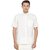 Uathayam Pure Cotton Vasantham Half Sleeve Cream Shirt For Men