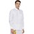 Uathayam MINISTER Cotton Full Sleeve White Shirt For Men