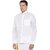 Uathayam GOLD COLD Cotton Full Sleeve White Shirt For Men