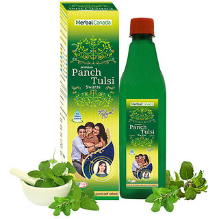                       Herbal Canada Panch Tulsi Swaras (500ml)                                              