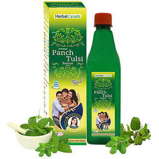 Herbal Canada Panch Tulsi Swaras (500ml) Herbal Canada Panch Tulsi Swaras (500ml)