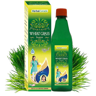                       Herbal Canada Wheat Grass Swaras (500ml)                                              