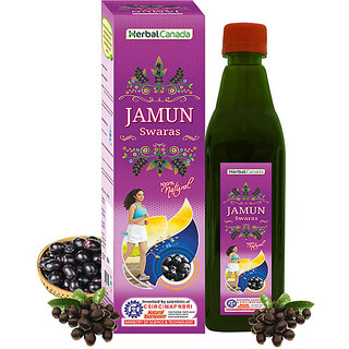                       Herbal Canada Jamun Swaras (500ml)                                              