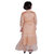 Kid Kupboard Regular Girl's Solid Gown | Full-Sleeves | Pure Cotton | Dark Orange | Pack of 1