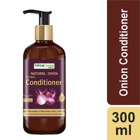 Herbal Canada Natural Onion Conditioner ( Including Onion, Aloevera , Heena , Neem ) - 300 ml