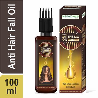                       Herbal Canada Anti Hair Fall  100ml  Goods for Anti hair Fall, Strength, Dandruff                                              