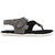 Shoegaro Grey Synthetics Sandals for Men