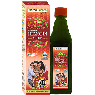                       Herbal Canada Hemobin Juice (500ml)                                              