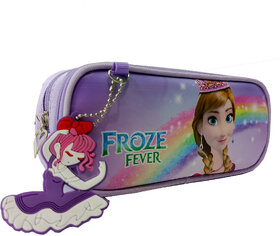 kidos froze fever school pouch size 20 inch 8 colour voilet