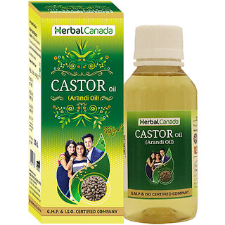                       Herbal Canada Castor Oil (100ml) Pack Of 2                                              