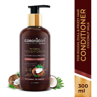                       COROnation Herbal Coconut Milk Hair Conditioner  - 300 ml                                              