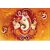 Slix Ganesh ji Multicolour Wall Sticker S-001 Size 12 X 18 inch
