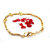 SLGOLD1GramMicroPlated FancyDesignBraceletD16