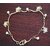 S L GOLD 1 Gram Micro Plated Butterfly Whitestone Design Bracelet D13
