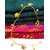 S L GOLD 1 Gram Micro Plated Butterfly Whitestone Design Bracelet D13