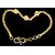 S L GOLD 1 Gram Micro Plated Flower Design Bracelet D12