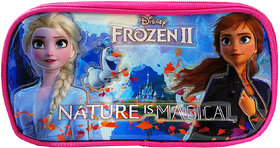 kidos frozen 2 blue double zip pouch size 21 multicolored