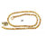 S L GOLD 1 Gram Micro Plated Urvashi Chain C7 18 Design
