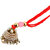 LUCKY JEWELLERY Designer Combo White Color Quirky Flower Shape (Pack of 4) Rakshabandan Rakhee