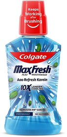 Colgate Plax Pepper Mint Mouthwash, 0 Alcohol - 250 ml