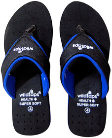 Wildtaps Health+Supersoft Slipper for Ladies & Girls in Blue color size 4