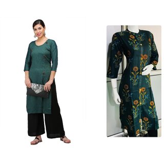                       Buy 2 Beautiful Stylish And Trendy Rayon Kurtis ( Combo of 2 )                                              