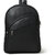 MATRICE laptop backpack bag with Black faux vegan leather(NE-S-0803-Black)
