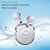 pTron Bassbuds Fute 5.1 Bluetooth Truly Wireless Featherlite TWS in Ear Earbuds with Mic 25Hrs Playtime,(White)