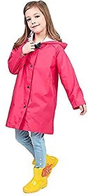 Cartoon Printed Raincoat/Rainsuit for Boy's  Girl's(pink)