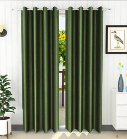 Styletex Polyester Window Curtain Multicolor Pack of 2 Pcs
