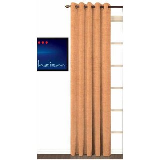                       Styletex Polyester Door Curtain Beige (Single Piece)  Pack of 1                                              