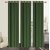 Styletex Polyester Door Curtain Green Pack of 3 Pcs
