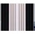 Styletex Polyester Door Curtain Multicolor Pack of 4 Pcs