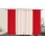 Styletex Polyester Door Curtain Multicolor Pack of 4 Pcs