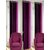 Styletex Polyester Long Door Curtain Purple Pack of 3 Pcs
