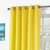 Styletex Polyester Window Curtain Yellow Pack of 2 Pcs